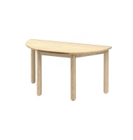 반달책상/유아용/입식