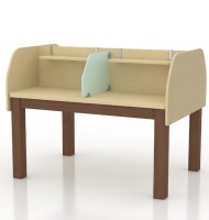 칸막이열람테이블/매직/4인용