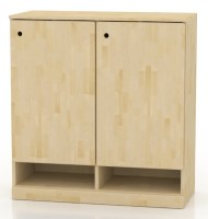 유아용 옷장/4인용/하부개방형