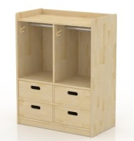 유아용 옷장 4인용/개방형