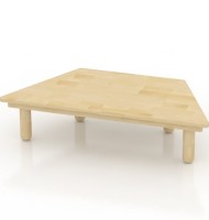 마름모책상/영아용/좌식