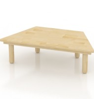 마름모책상/유아용/좌식