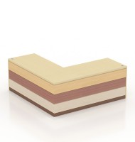 숲 카운터 (ㄱ자)