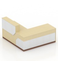 화이트 카운터 (ㄱ자)