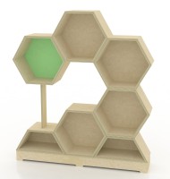 벌집 책장세트 A형