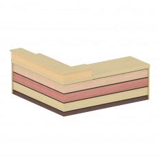 안내데스크/숲/L형