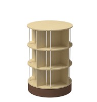 원형회전서가/3단