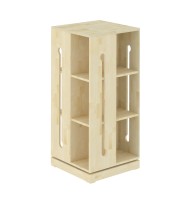 사각회전서가/3단